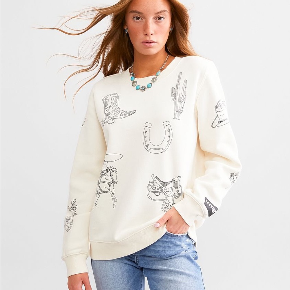 Wrangler Retro Punchy Western Pullover